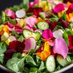 Keto Rose Petal Infused Salad First Image First Image