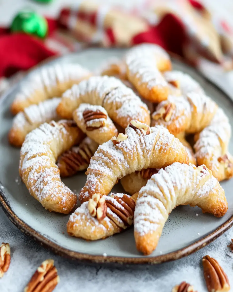 Keto Pecan Crescents First Image First Image