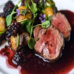 Elk Tenderloin with Huckleberry Sauce First Image First Image
