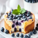 Keto Blueberry Cream Cheese Coffee Cake First Image First Image
