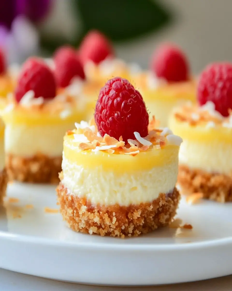 Low Carb Pineapple Cheesecake: Irresistibly Mini & Fruity Delight