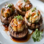 Bone Marrow Stuffed Mushrooms First Image First Image
