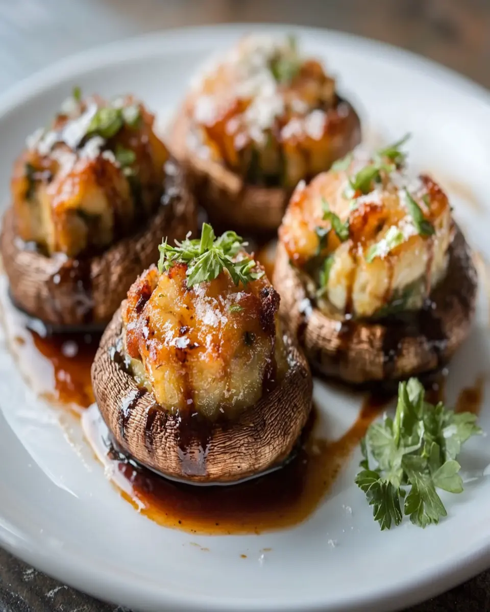 Bone Marrow Stuffed Mushrooms: Indulgent Flavor Awaits