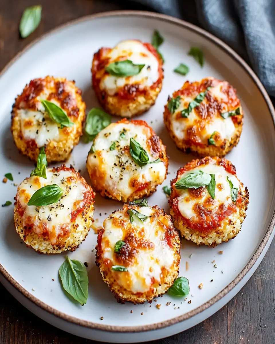 Keto Cauliflower Pizza Bites: Irresistibly Crunchy and Guilt-Free