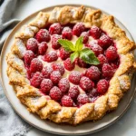 Grain-Free Almond Flour Raspberry Galette First Image First Image