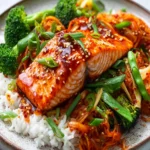 Korean Gochujang Butter Salmon First Image First Image