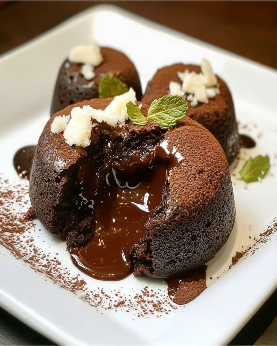 Chocolate Chili Lava Cakes First Image First Image