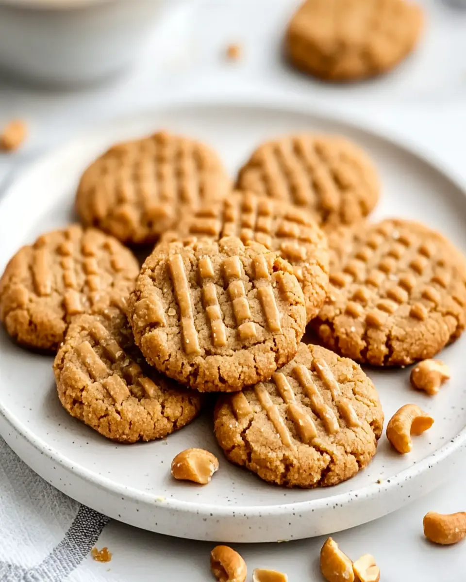 Air Fryer Keto Peanut Butter Cookies First Image First Image