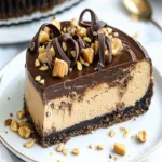 low carb Peanut butter cup cheesecake First Image First Image