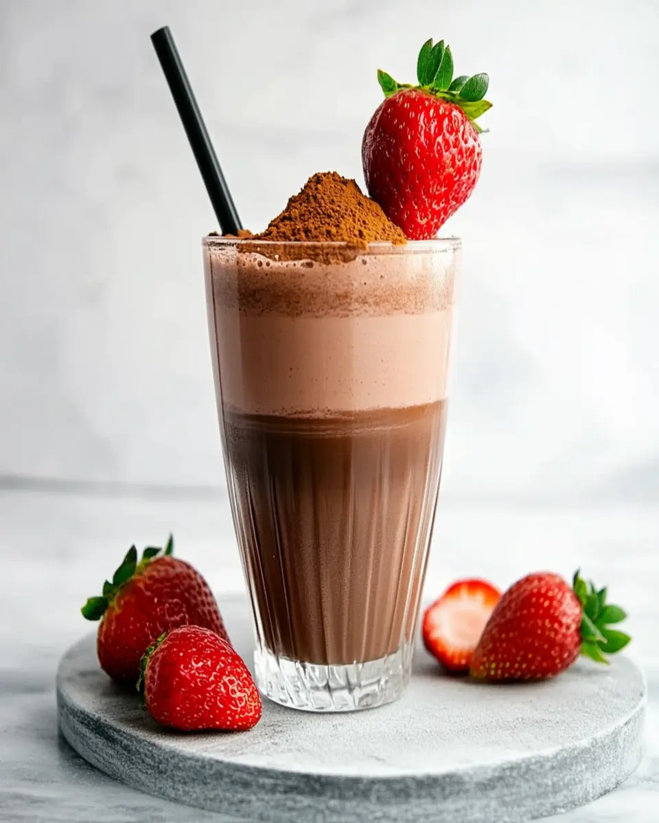 Low-Carb Chocolate Covered Strawberry Shakes You’ll Adore