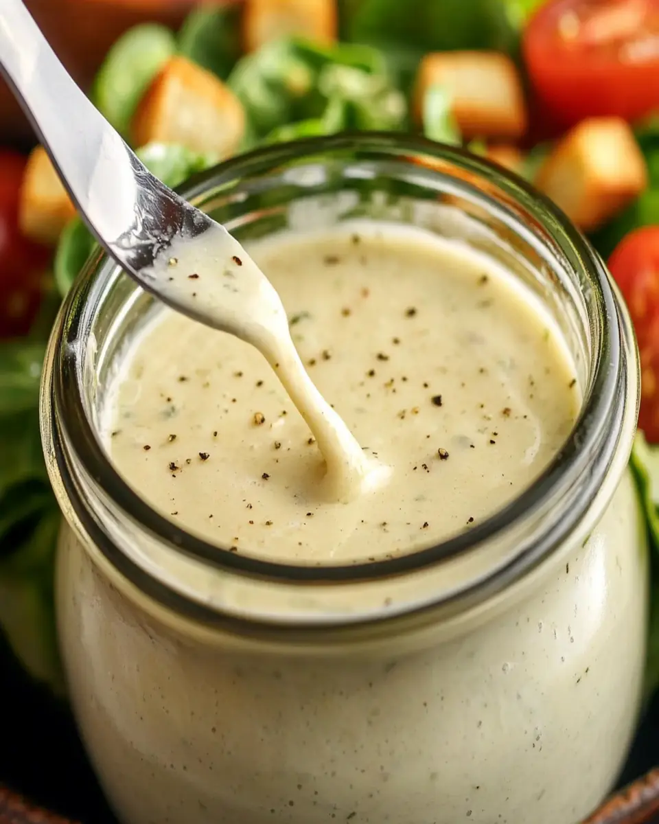 Light Caesar Dressing That Makes Salads Irresistibly Fresh