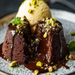 Keto Pistachio Chocolate Lava Cakes First Image First Image