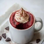 Keto Red Velvet Mug Cake First Image First Image