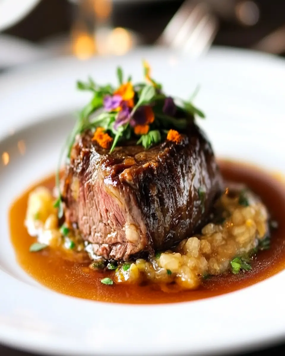 Beef Cheek Confit in Spiced Tallow First Image First Image