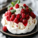 Keto Raspberry Pavlova First Image First Image