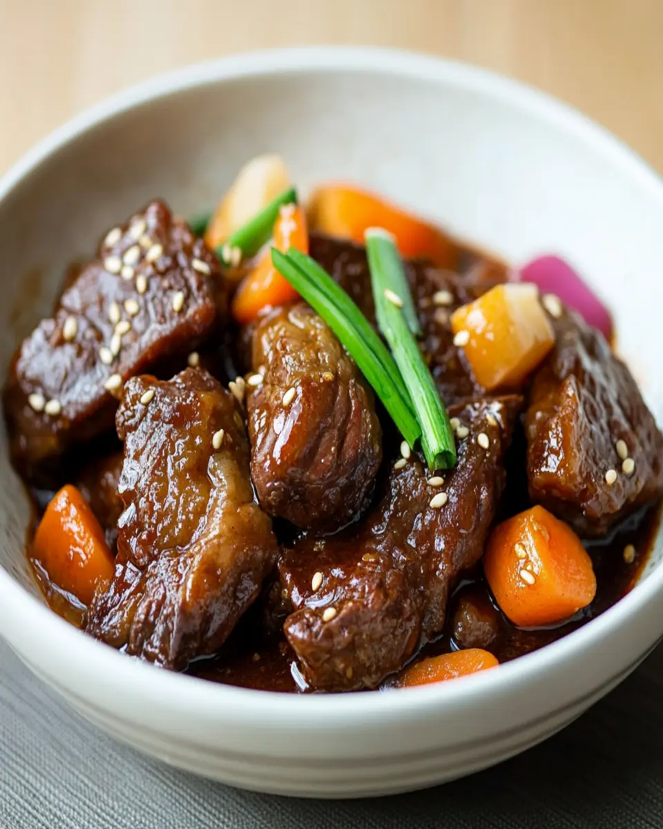 Korean Galbi-Jjim: Indulge in This Soul-Warming Delight