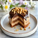 Mini Keto Peanut Butter Chocolate Cake First Image First Image