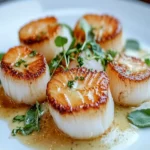 Scallops with Brown Butter-Sage Foam First Image First Image