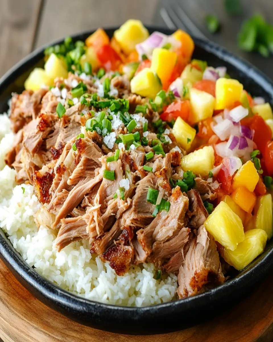 Hawaiian Kalua Pork: Juicy Flavor You Can’t Resist!