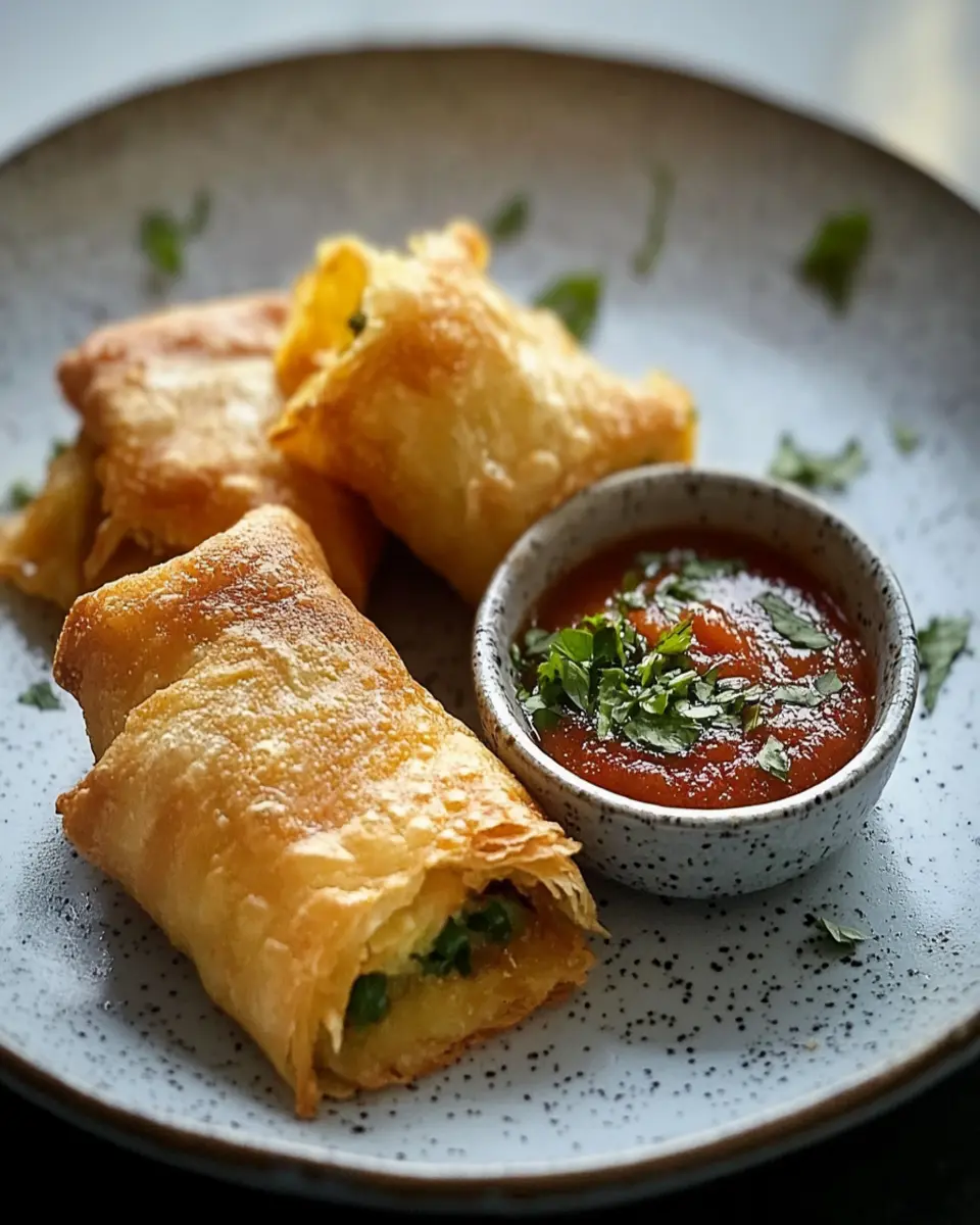 Tunisian Brik with Harissa: Indulgent Crispy Perfection at Home