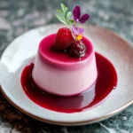 Raspberry-Hibiscus Panna Cotta First Image First Image