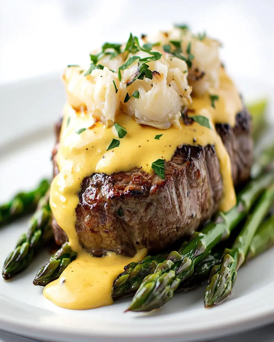 Keto Steak Oscar for Valentine's Day First Image First Image