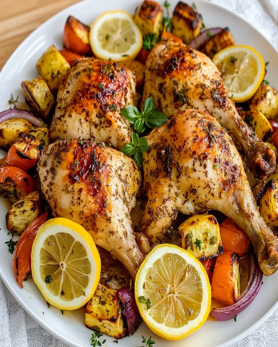 Greek Spatchcock Chicken with Lemon-Oregano: Juicy & Easy Delight