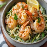 Creamy Garlic Shrimp with Parmesan Zoodles First Image First Image
