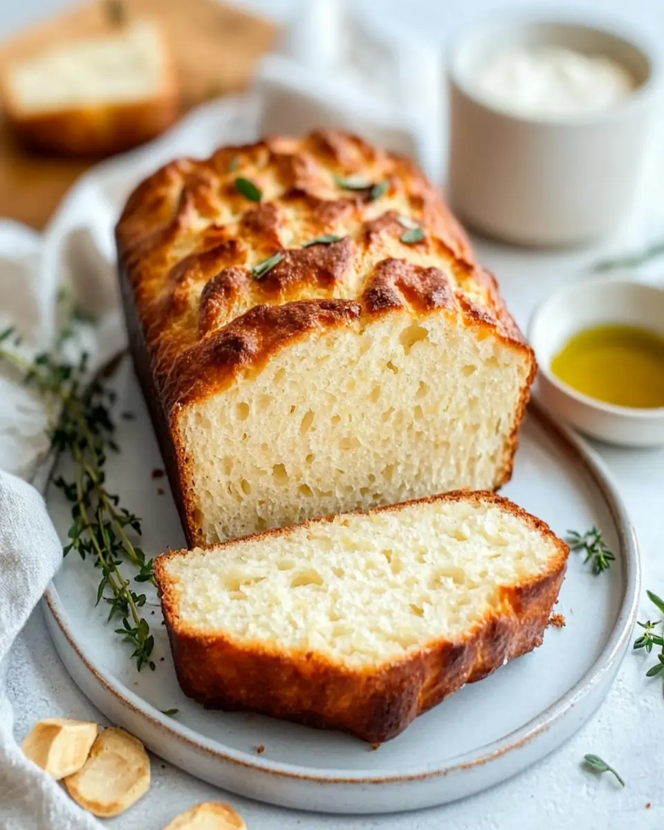Soft & Chewy Zero Carb Yogurt Bread Without Flour: Irresistibly Easy!