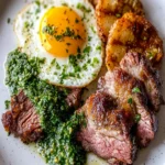 Pork Cheek Chimichurri Crispy Egg Chaos First Image First Image