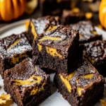 Fudgy Keto Pumpkin Brownie Recipe First Image First Image