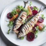 Smoked Mackerel Horseradish Roasted Beet Dill Plate First Image First Image