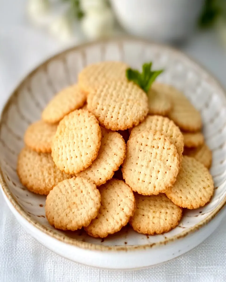 The Best Copycat Crispy Keto Vanilla Wafers You’ll Love!