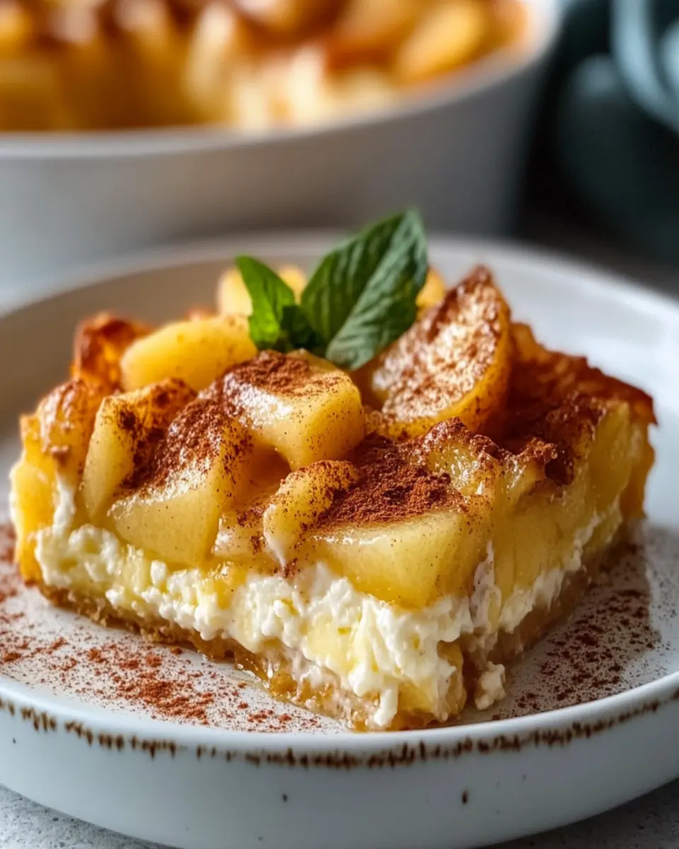 Keto Apple Cottage Cheese Bake First Image First Image