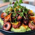 Octopus Chorizo Smashed Avocado Paprika Bomb First Image First Image