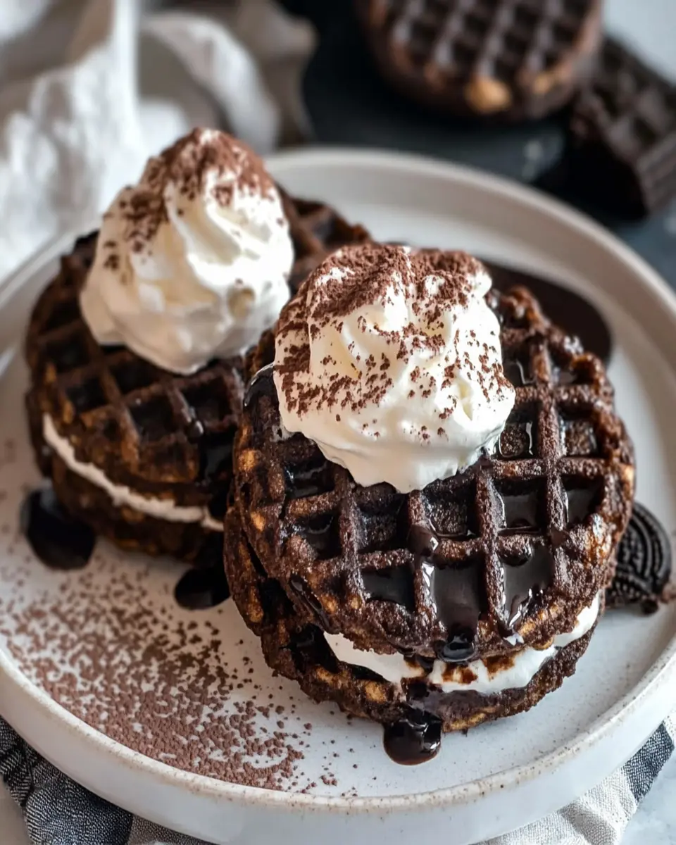Keto Oreo Chaffles: Irresistibly Easy Guilt-Free Treats