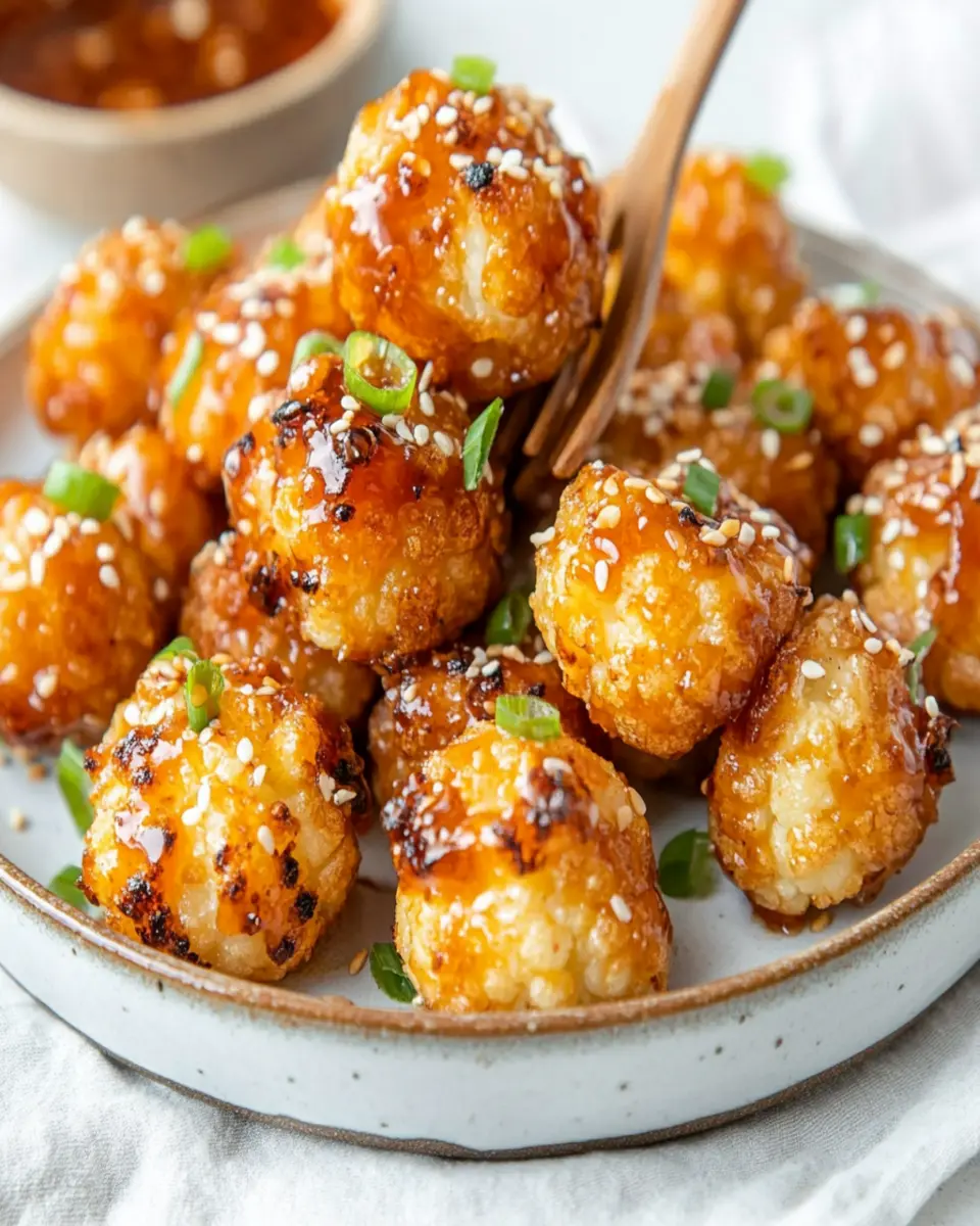Honey Garlic Cauliflower Bites: Irresistibly Sweet & Sticky