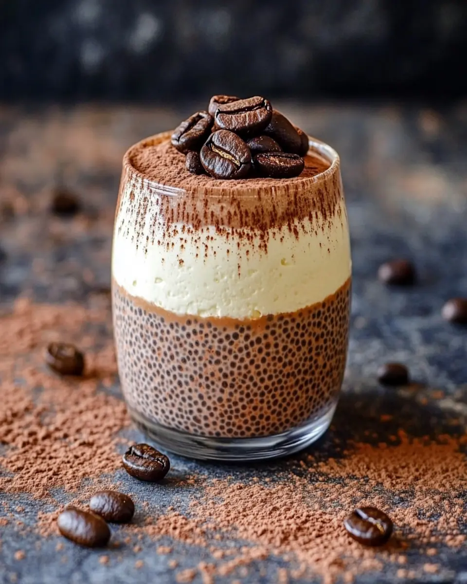 The Best keto Tiramisu Chia Pudding Recipe First Image First Image