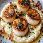 Scallop Brown Butter Bacon Cauliflower Smash First Image First Image