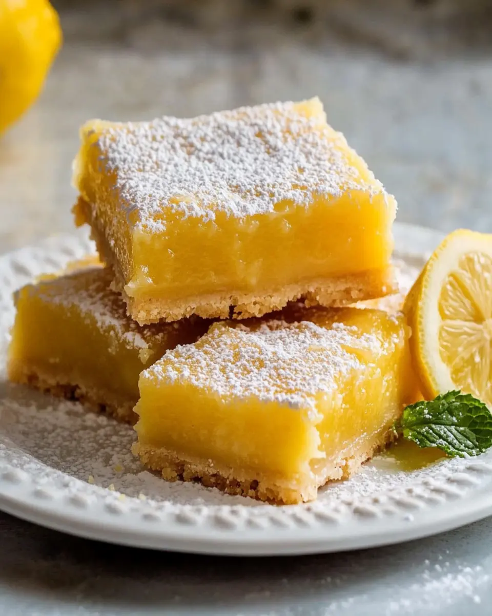 The Best Lemon Bars: Irresistibly Tangy and Refreshingly Sweet