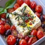 Baked Feta with Cherry Tomatoes & Chili First Image First Image