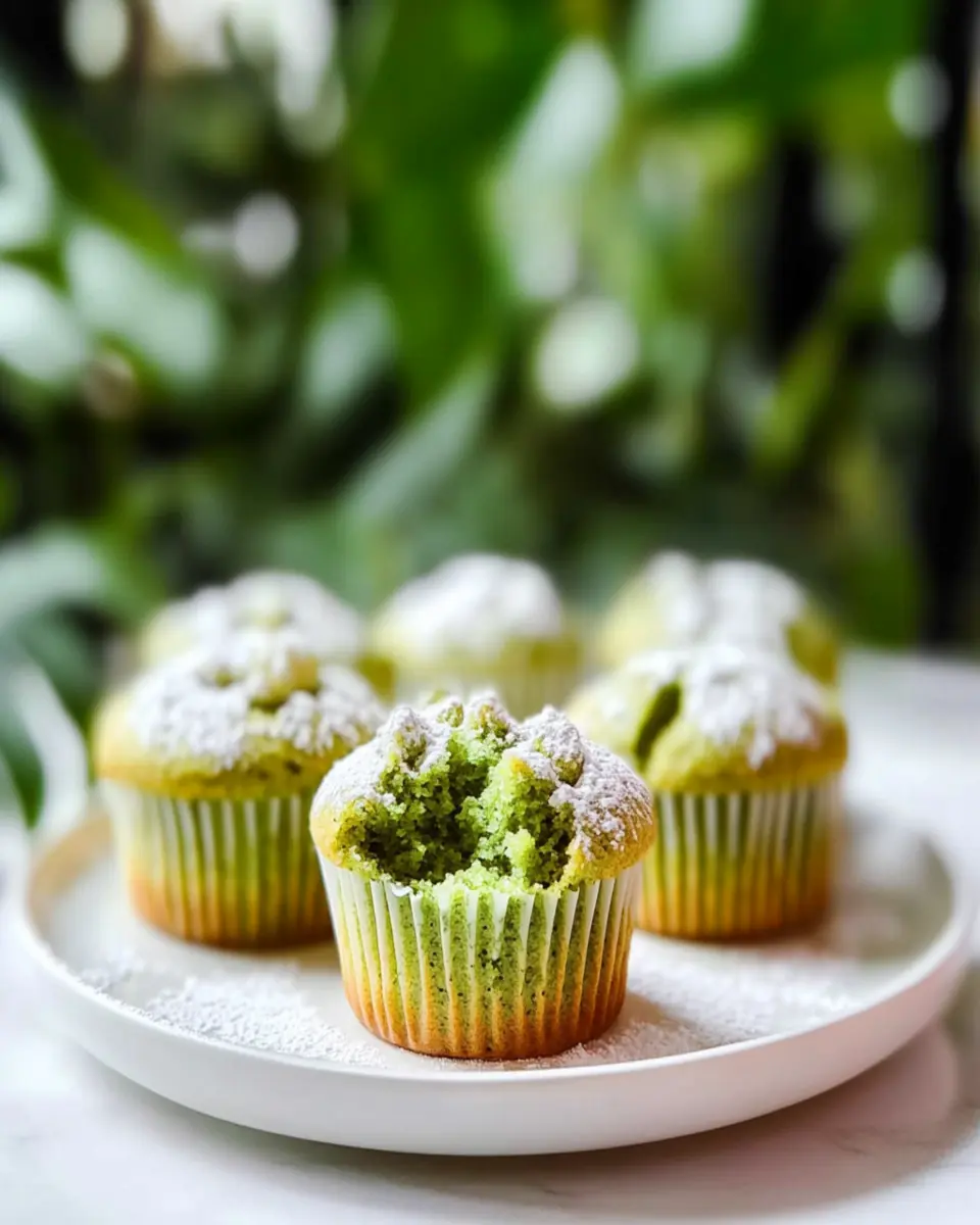 Banana Matcha Muffins: Soft, Green Goodness You’ll Love!