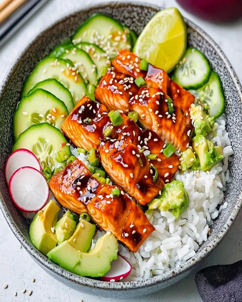 Sriracha Lime Salmon: Irresistibly Creamy Avocado Bliss