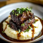 Short Rib Truffle Cauliflower Stack First Image First Image