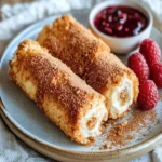 Crispy Keto Cinnamon Cream Cheese Roll Ups First Image First Image