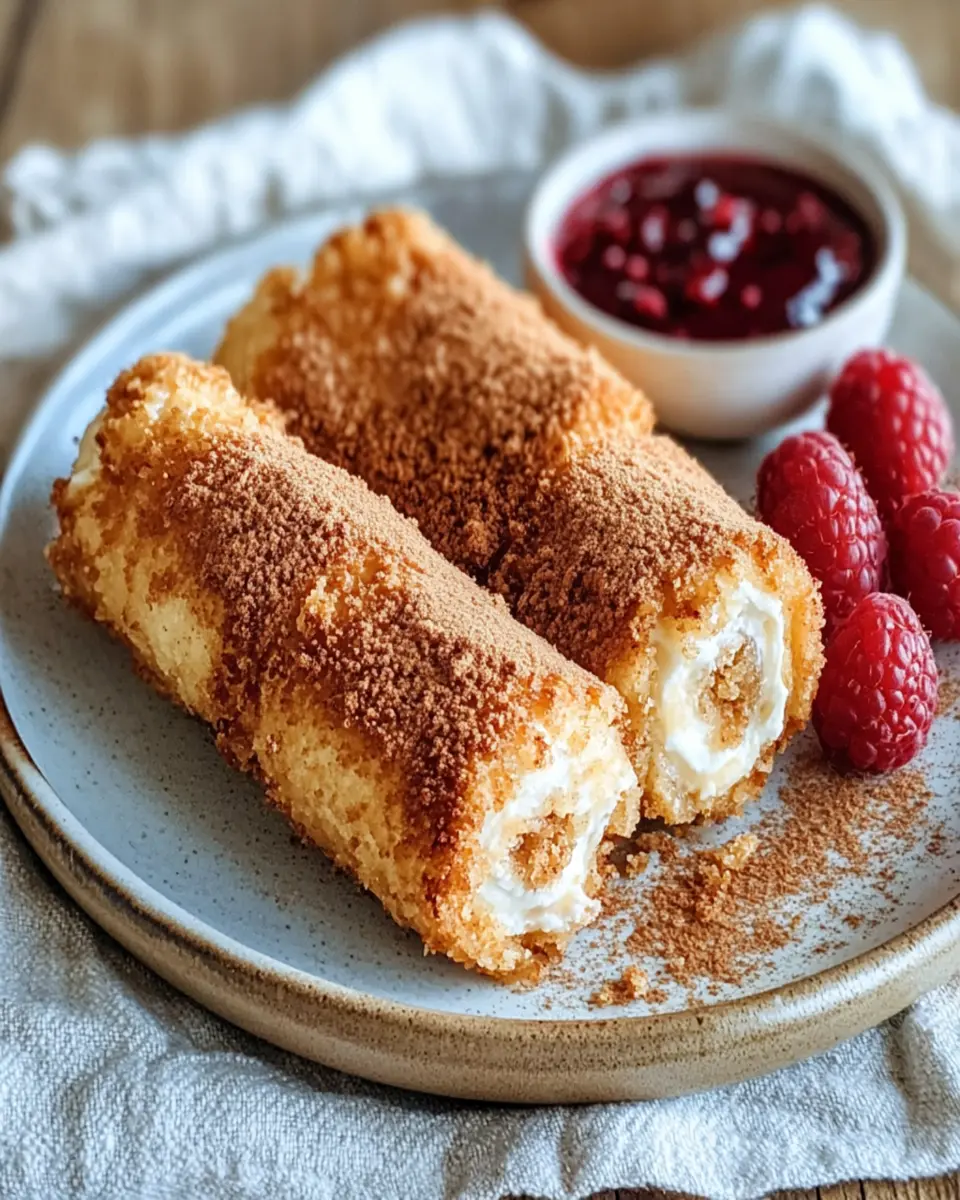 Crispy Keto Cinnamon Cream Cheese Roll Ups: Indulgent Bliss