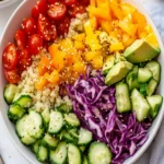Rainbow Quinoa Power Bowl First Image First Image