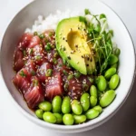 Tuna Ponzu Avocado Sesame Edamame Mess First Image First Image