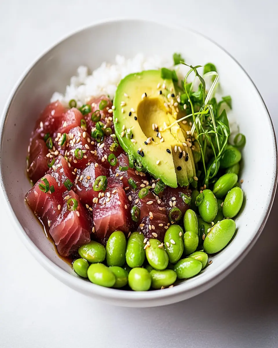 Tuna Ponzu Avocado Mess: The Best Fresh Flavors You’ll Crave