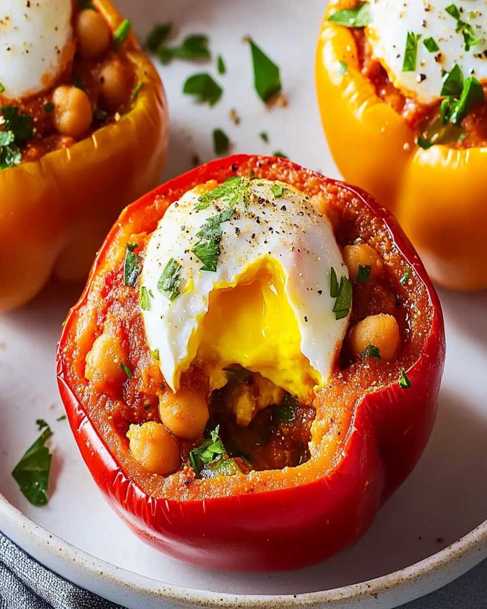 Shakshuka Stuffed Peppers: The Irresistibly Flavorful Delight